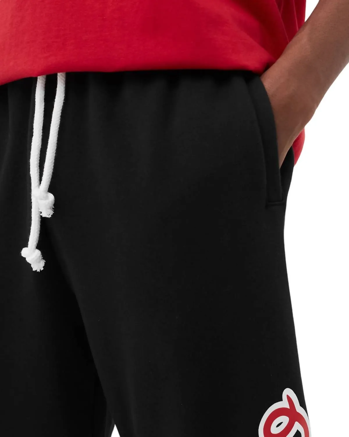 Herren NBA Chicago Bulls Champ City Fleece Jogger in Schwarz