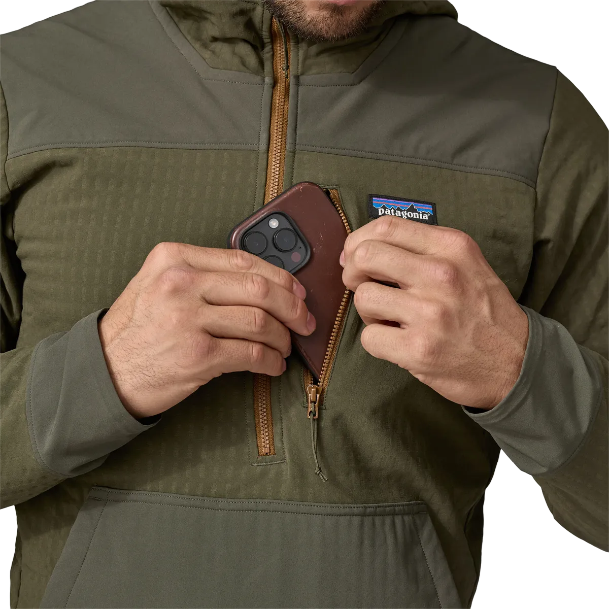 Herren R2 TechFace Pullover Patagonia Kleidung