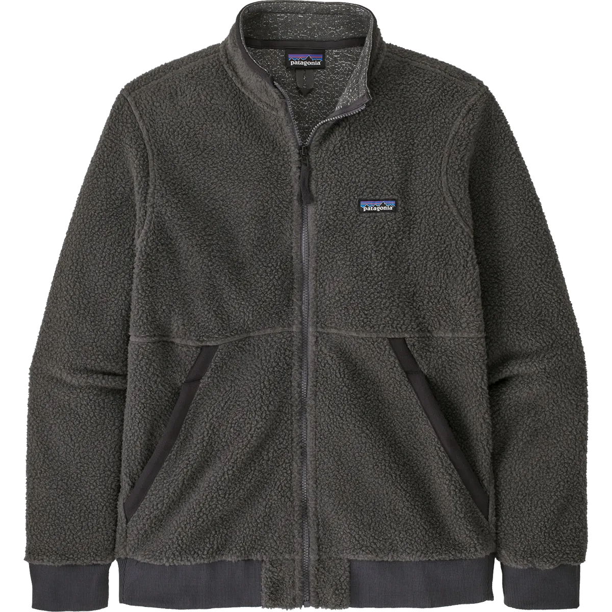 Herren-Shearling-Fleece-Jacke Patagonia Kleidung