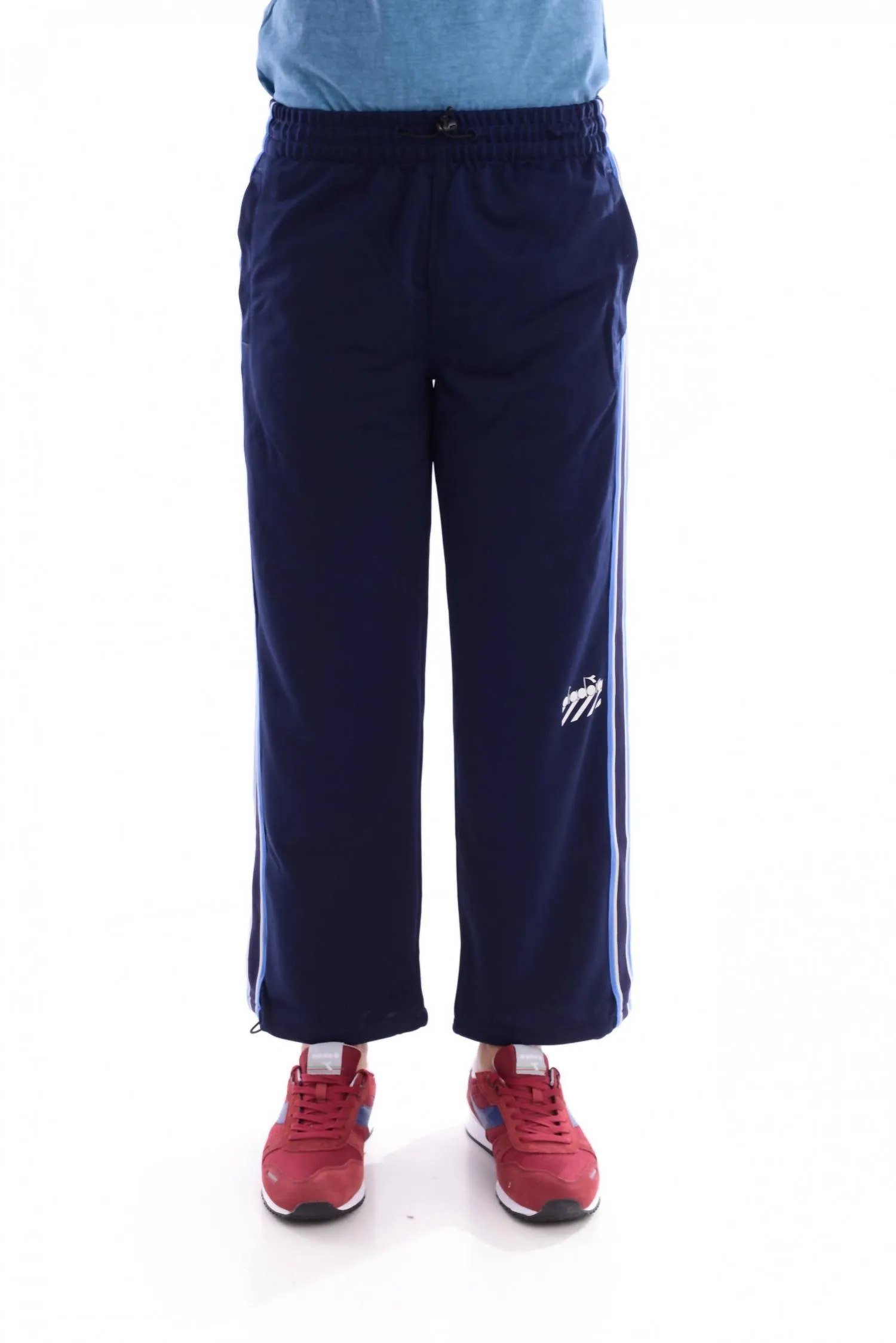 Herren Laufhose in Blau-Pflaume