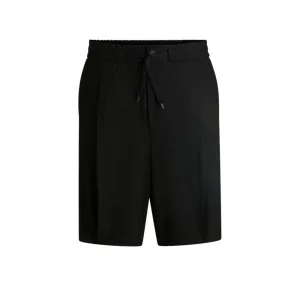 Moderne Shorts aus dehnbarer Wollmischung
