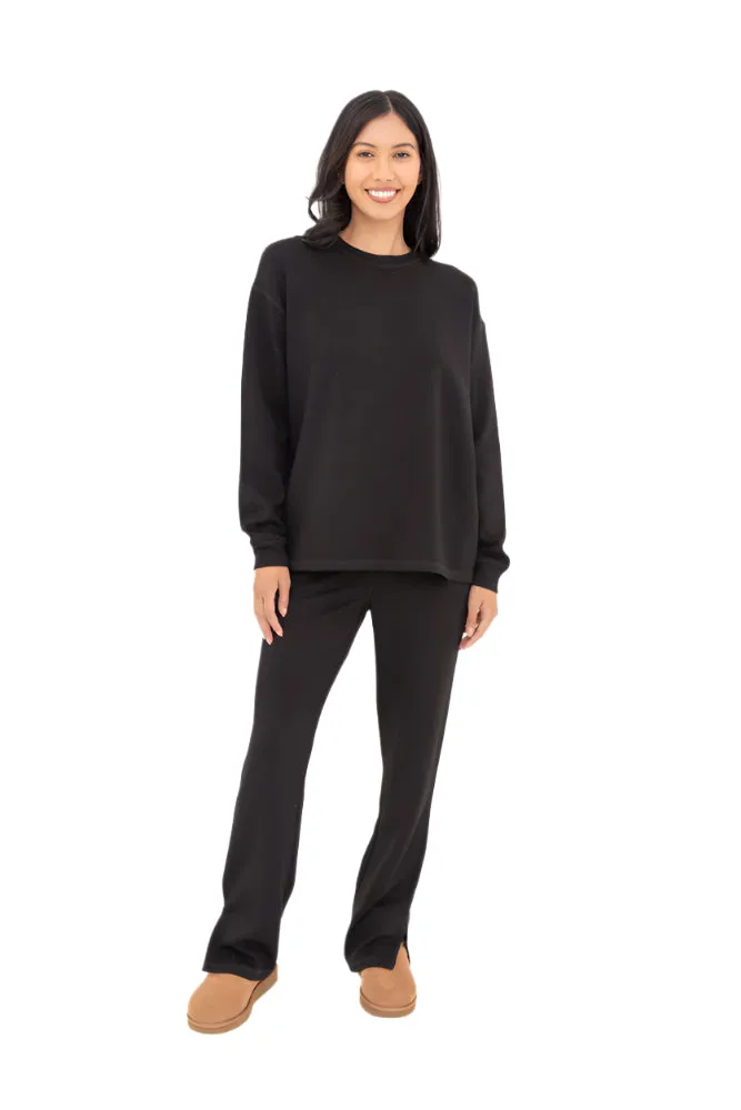 Mono B Weite Bein Lounge Hose KPR12012
