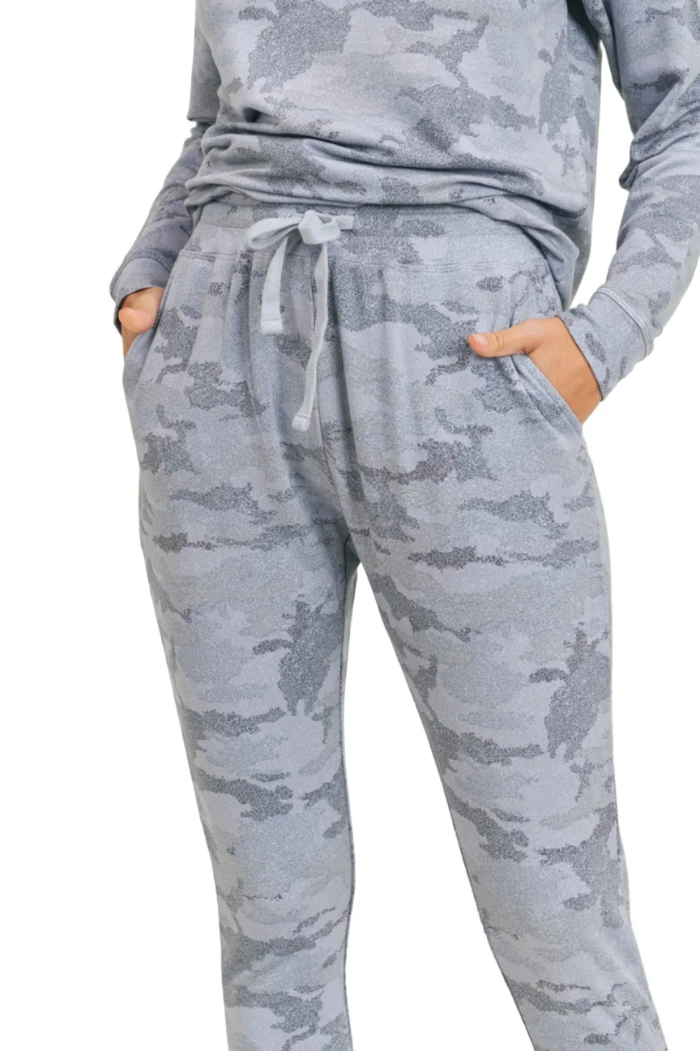 Mono B Light Camo Jogger mit Kordelzug KP-A1052