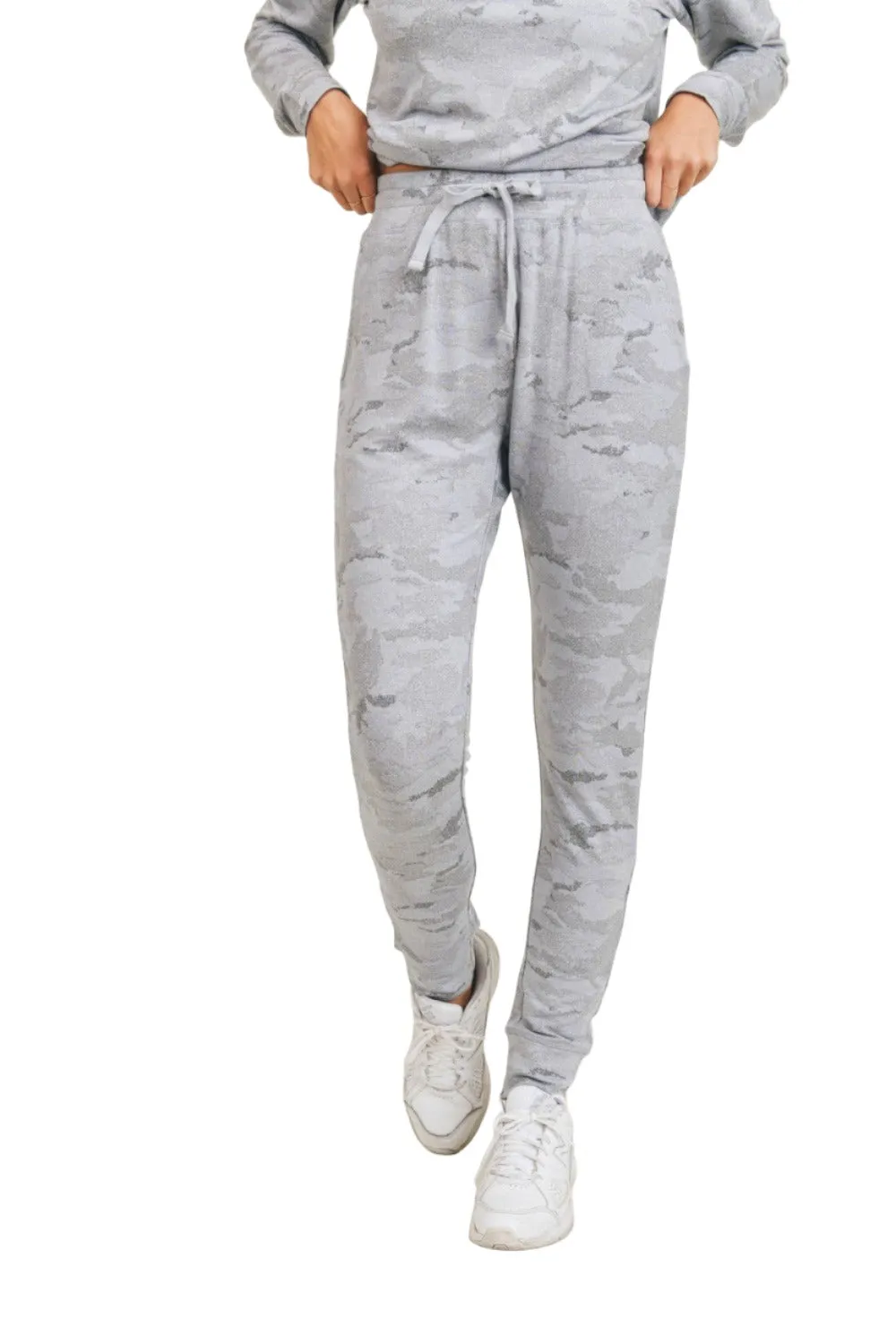 Mono B Light Camo Jogger mit Kordelzug KP-A1052