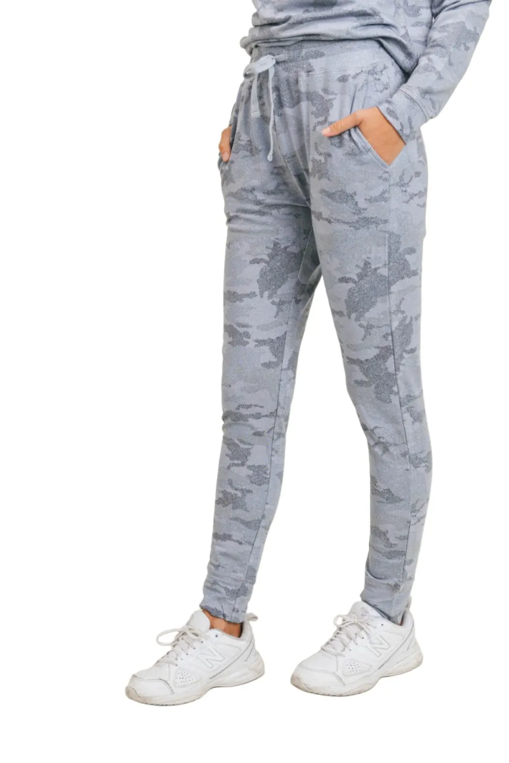 Mono B Light Camo Jogger mit Kordelzug KP-A1052
