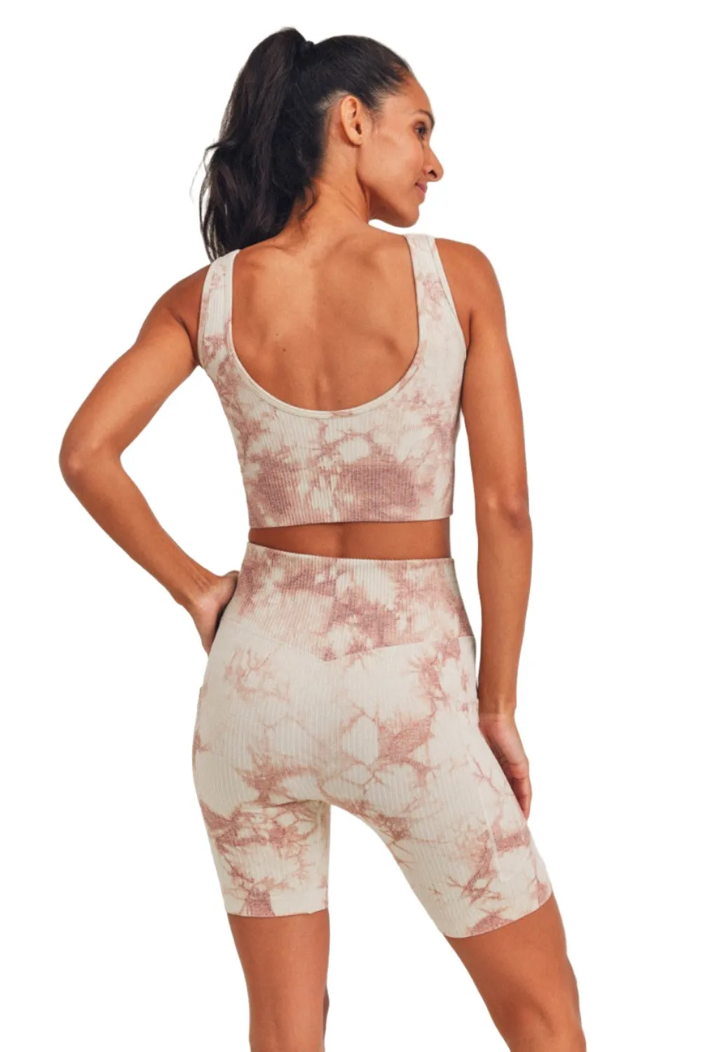 Mono B  Batik-Nahtlos Rippen Sport-BH AT3168