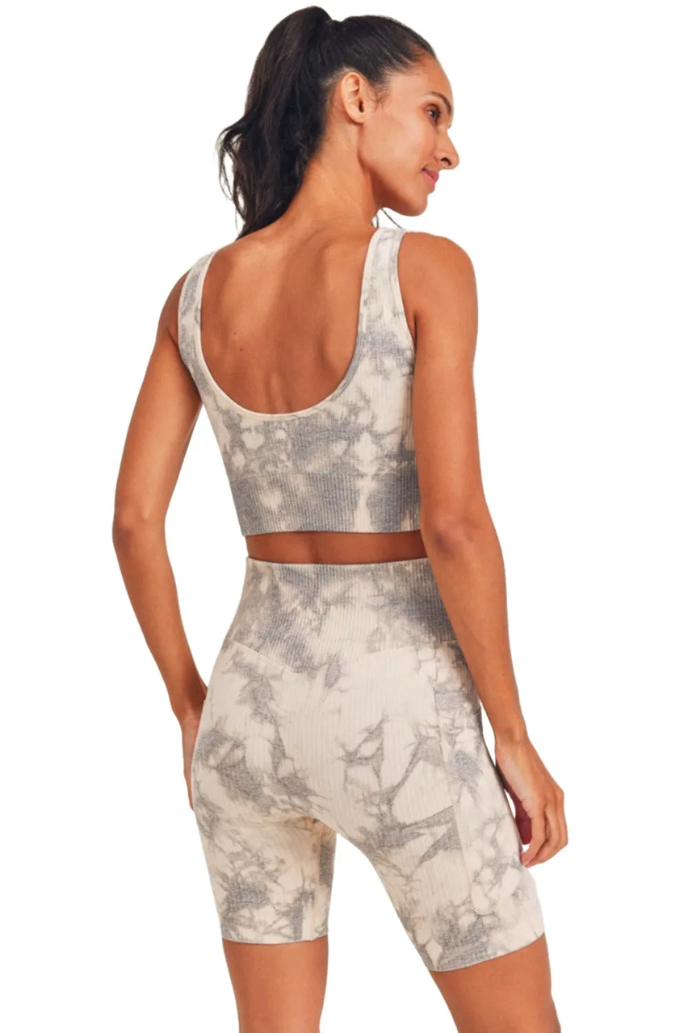 Mono B  Batik-Nahtlos Rippen Sport-BH AT3168