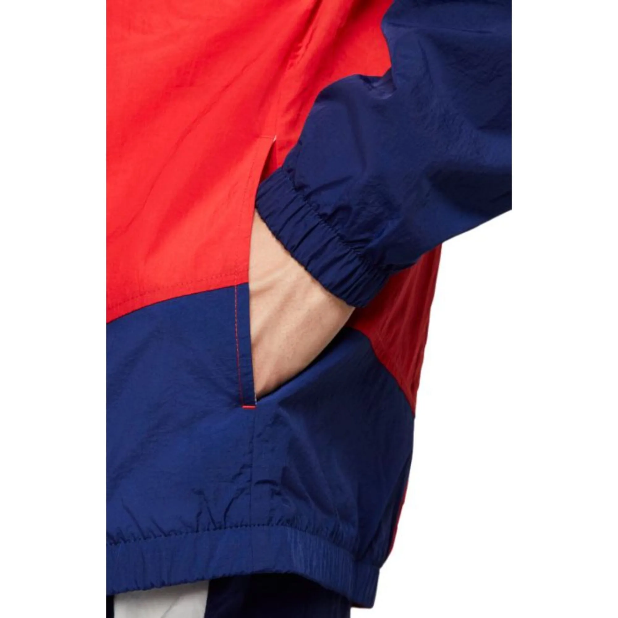 Nike Sportswear Heritage Windrunner Kapuzenjacke Rot/Blau CJ4358-657 Herren