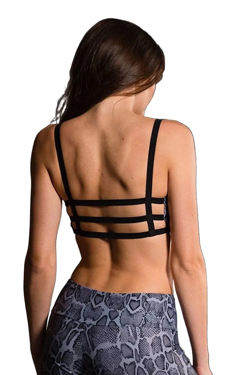 Onzie Hot Yoga Elastisches Cage-BH-Top 316