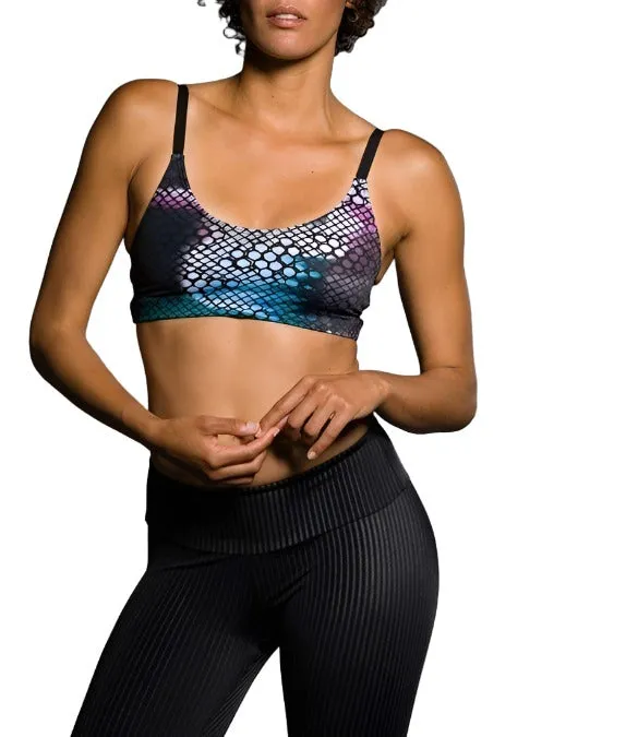 Onzie Hot Yoga Elastisches Cage-BH-Top 316