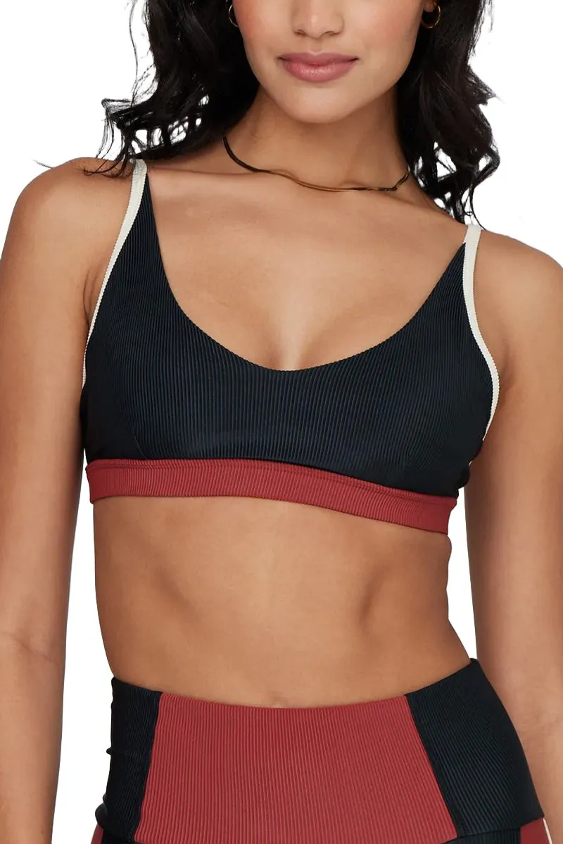 Onzie Yoga Colorblock Bade-BH Top 3790