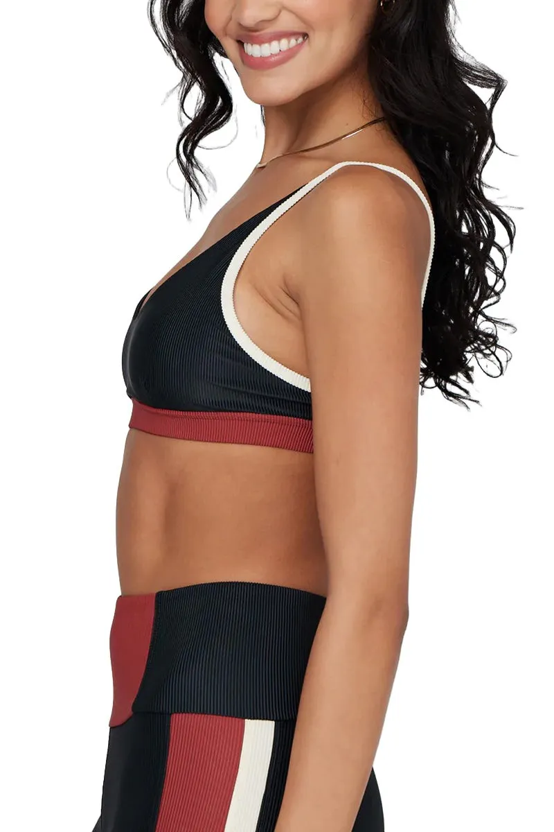 Onzie Yoga Colorblock Bade-BH Top 3790