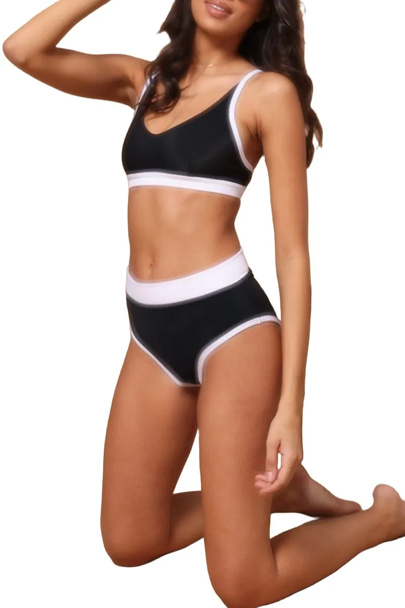 Onzie Yoga Colorblock Bade-BH Top 3790