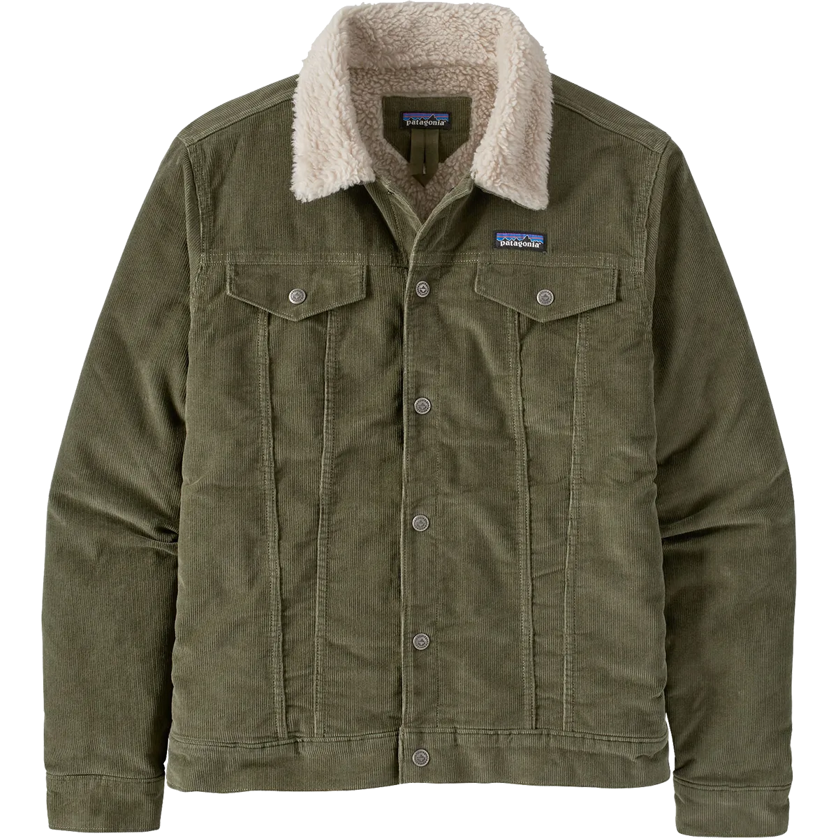 Patagonia Herren Trucker Jacke mit Futter aus Fleece