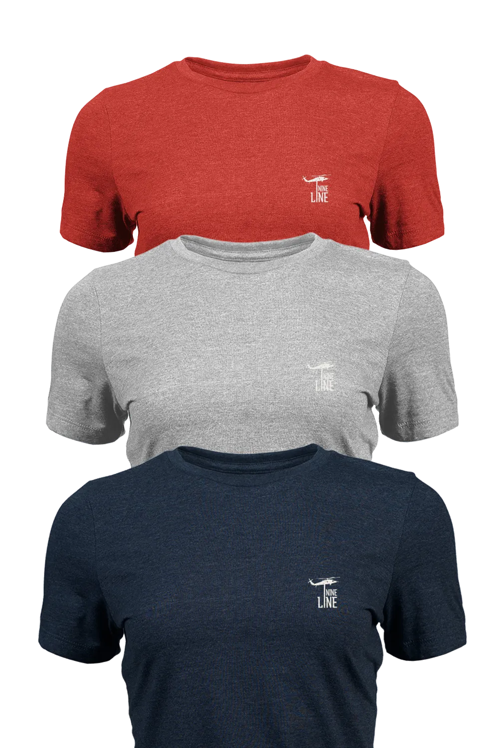 Patriot Pack - Damen-T-Shirt 3er-Pack