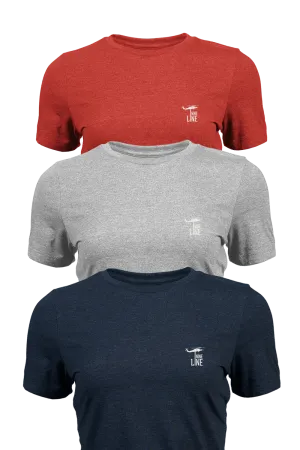 Patriot Pack - Damen-T-Shirt 3er-Pack