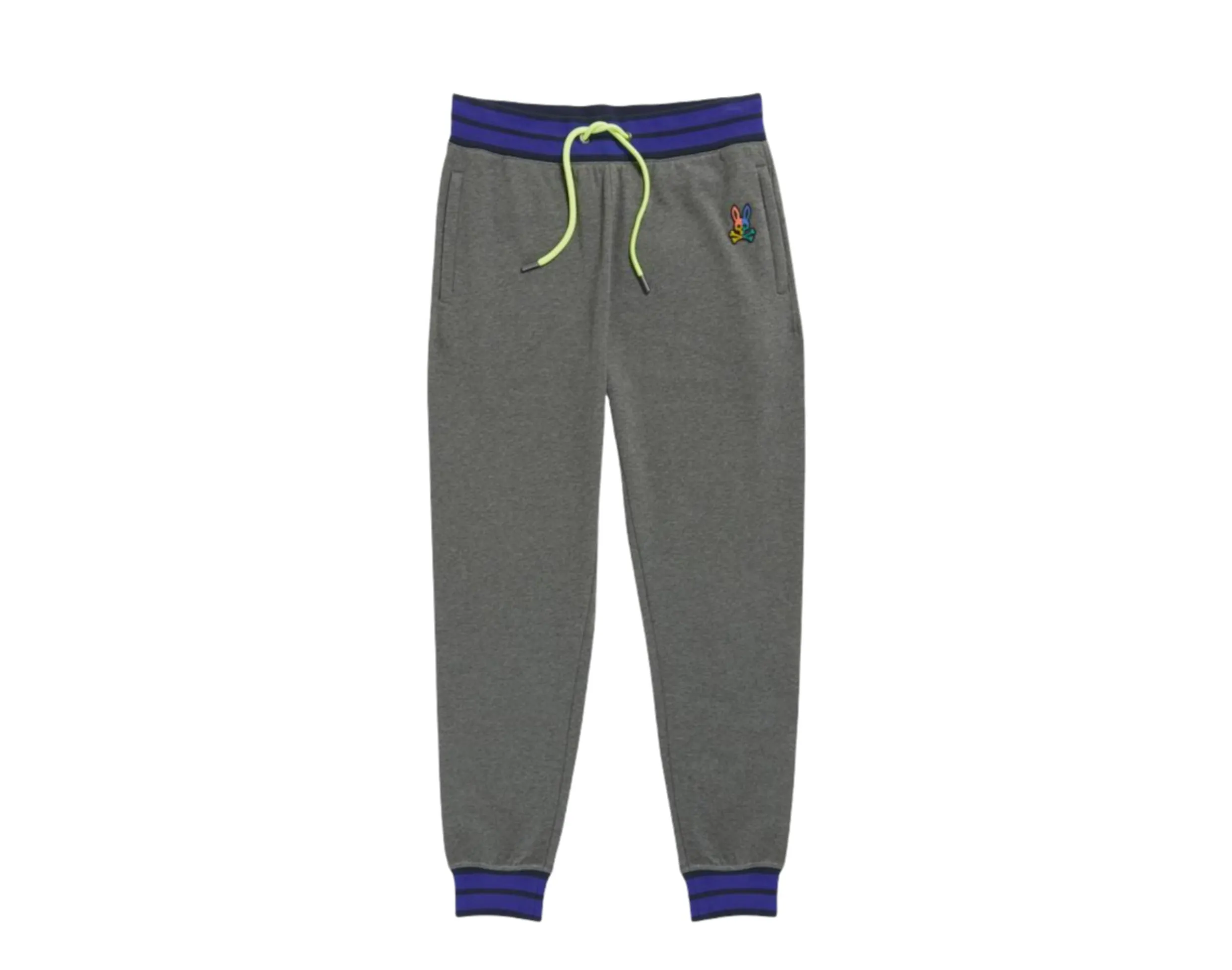 Psycho Bunny Warwick Farbblock-Logo Heather Storm Hose B6P112Q1FT-HST