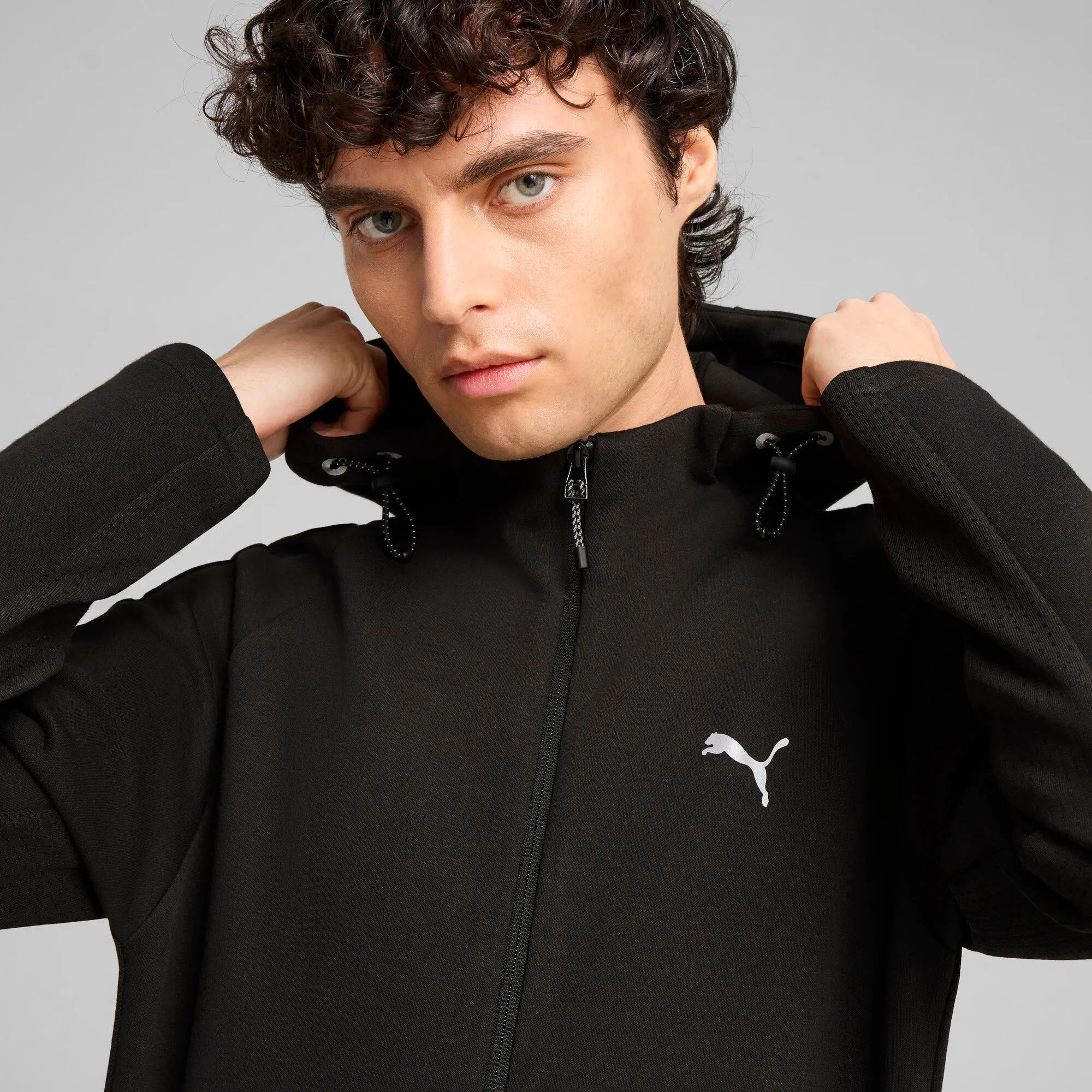 PUMA Herren EVOSTRIPE Full-Zip Hoodie