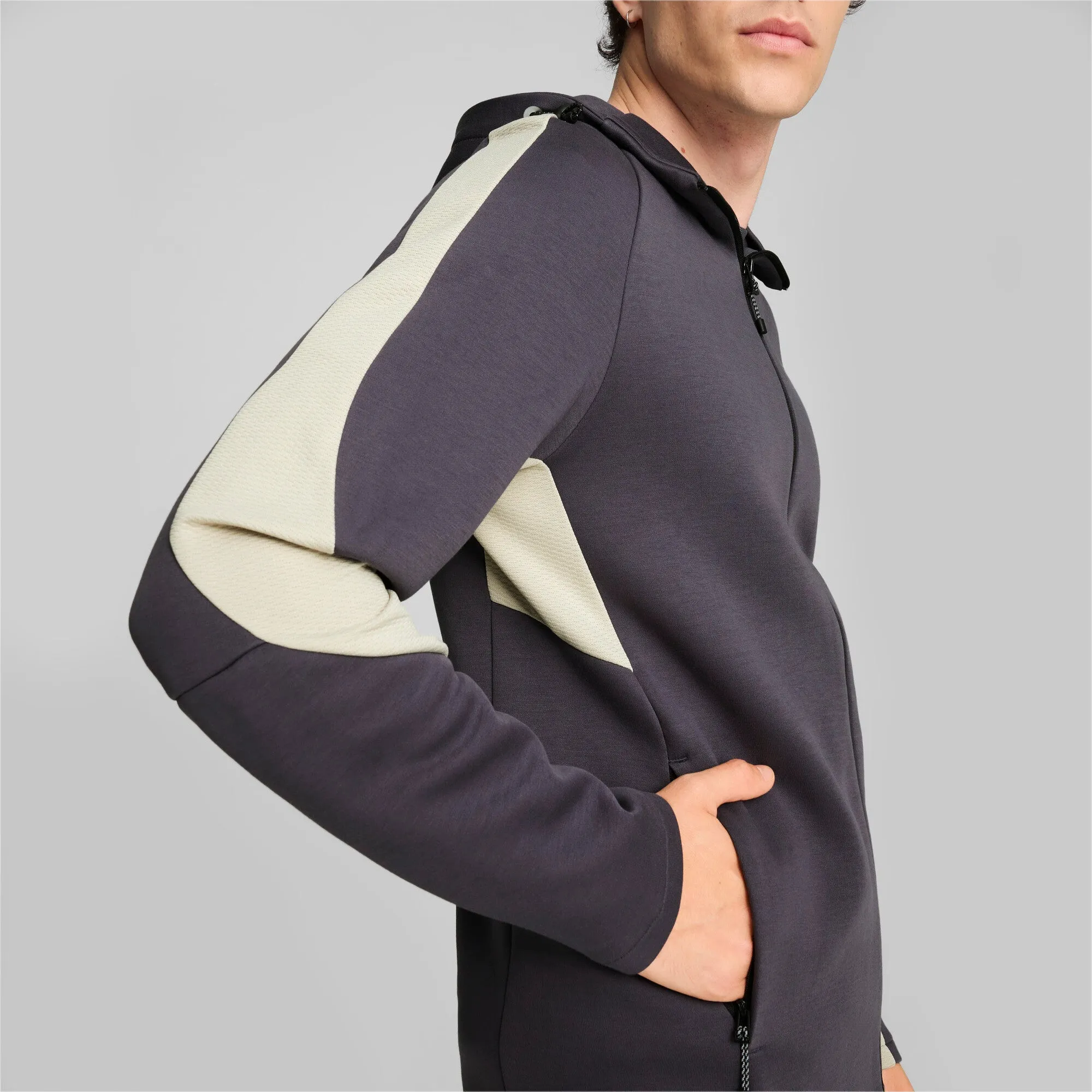 PUMA Herren EVOSTRIPE Full-Zip Hoodie