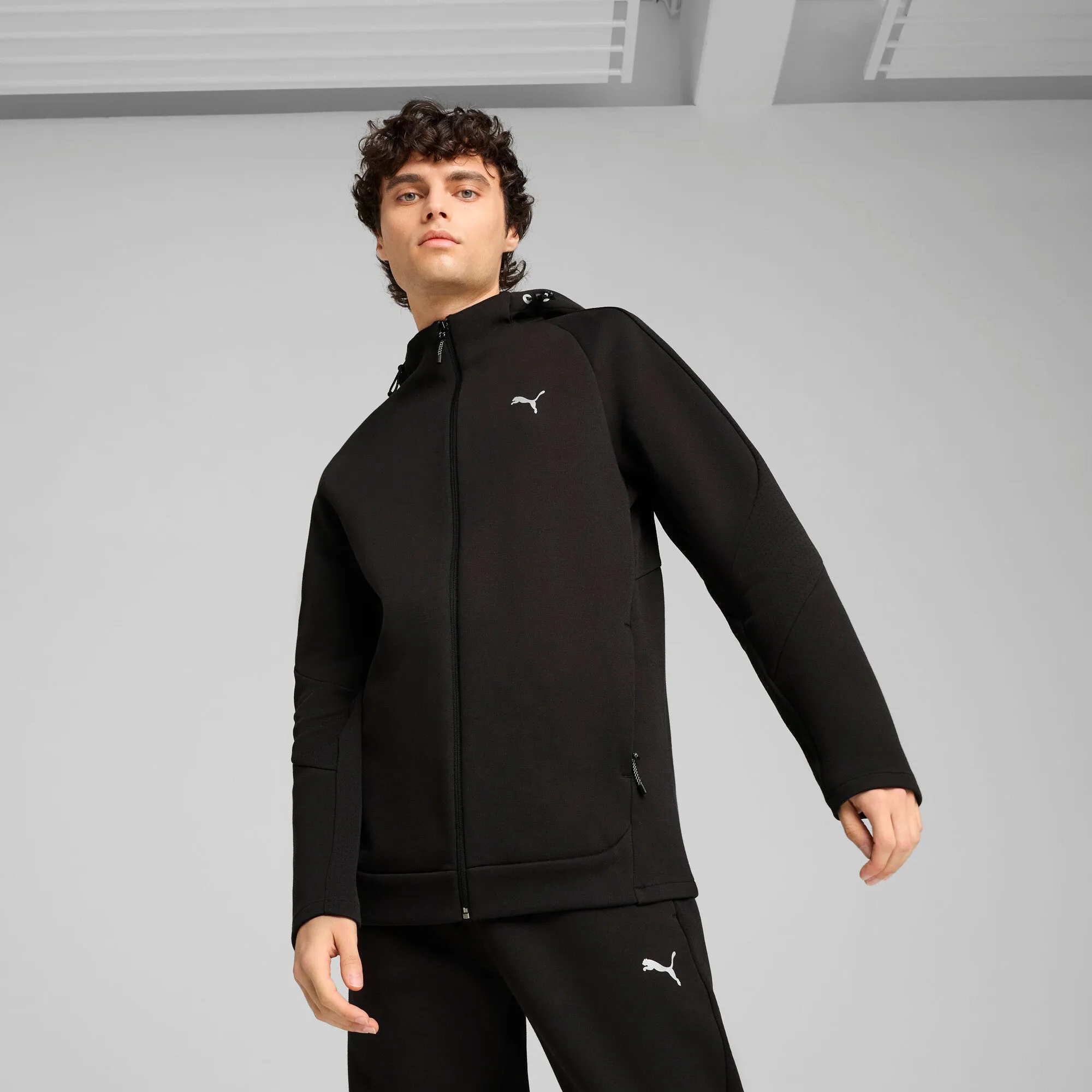 PUMA Herren EVOSTRIPE Full-Zip Hoodie