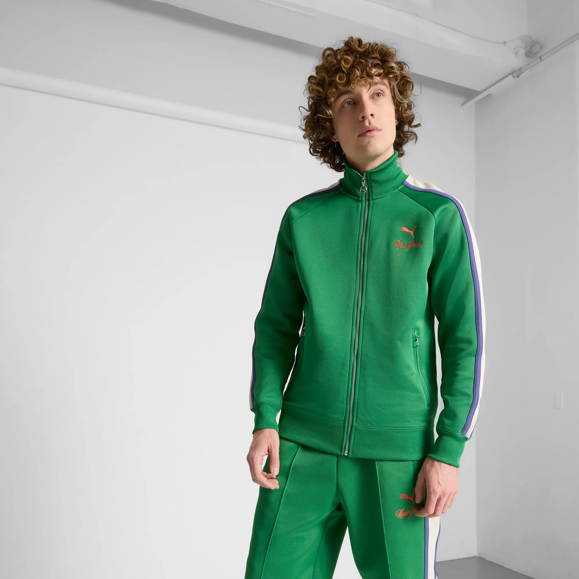 PUMA Herren T7 Bright Lights NYC Flagship Track Jacke