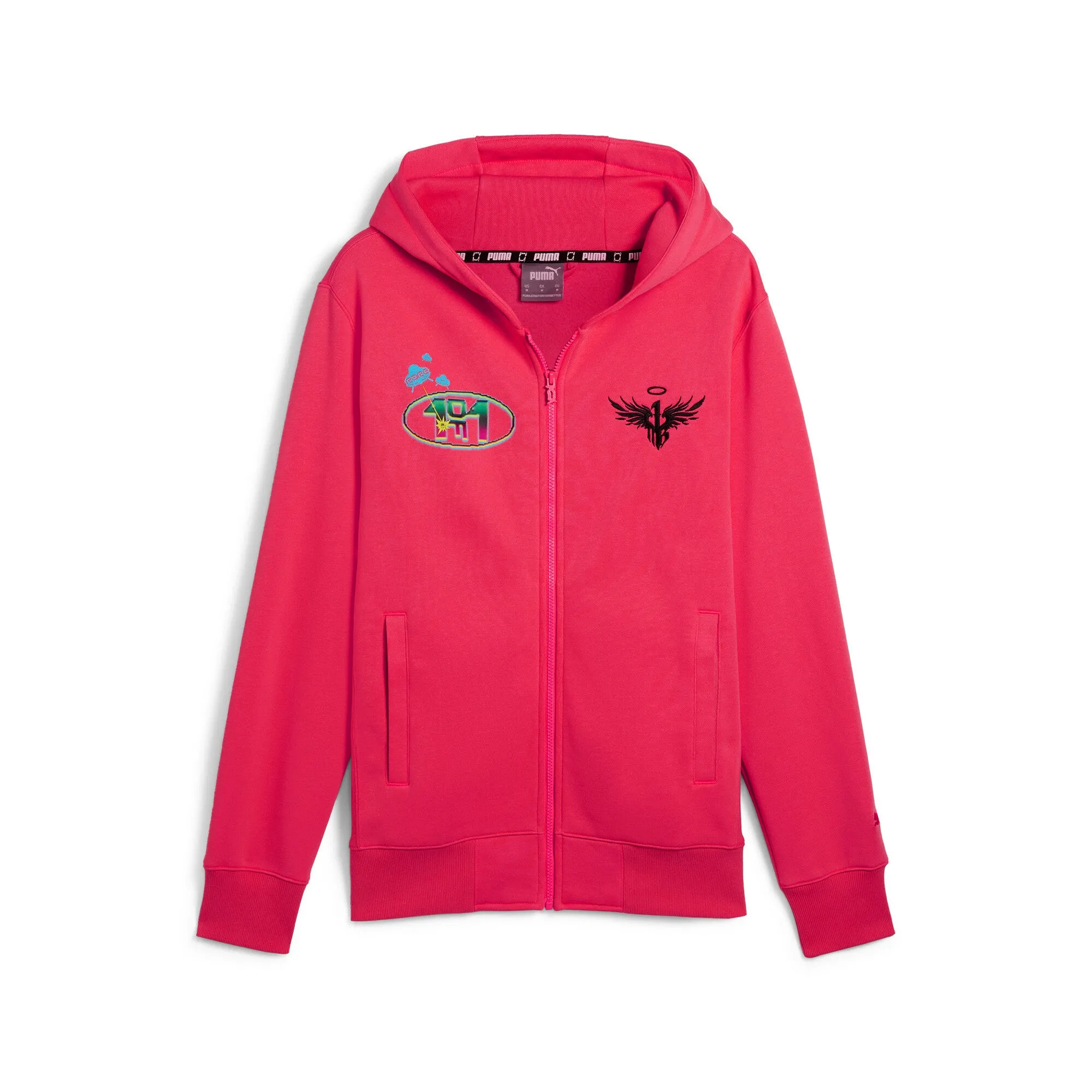 PUMA Herren x LAMELO BALL 1Love Basketball Kapuzenpullover mit Reißverschluss