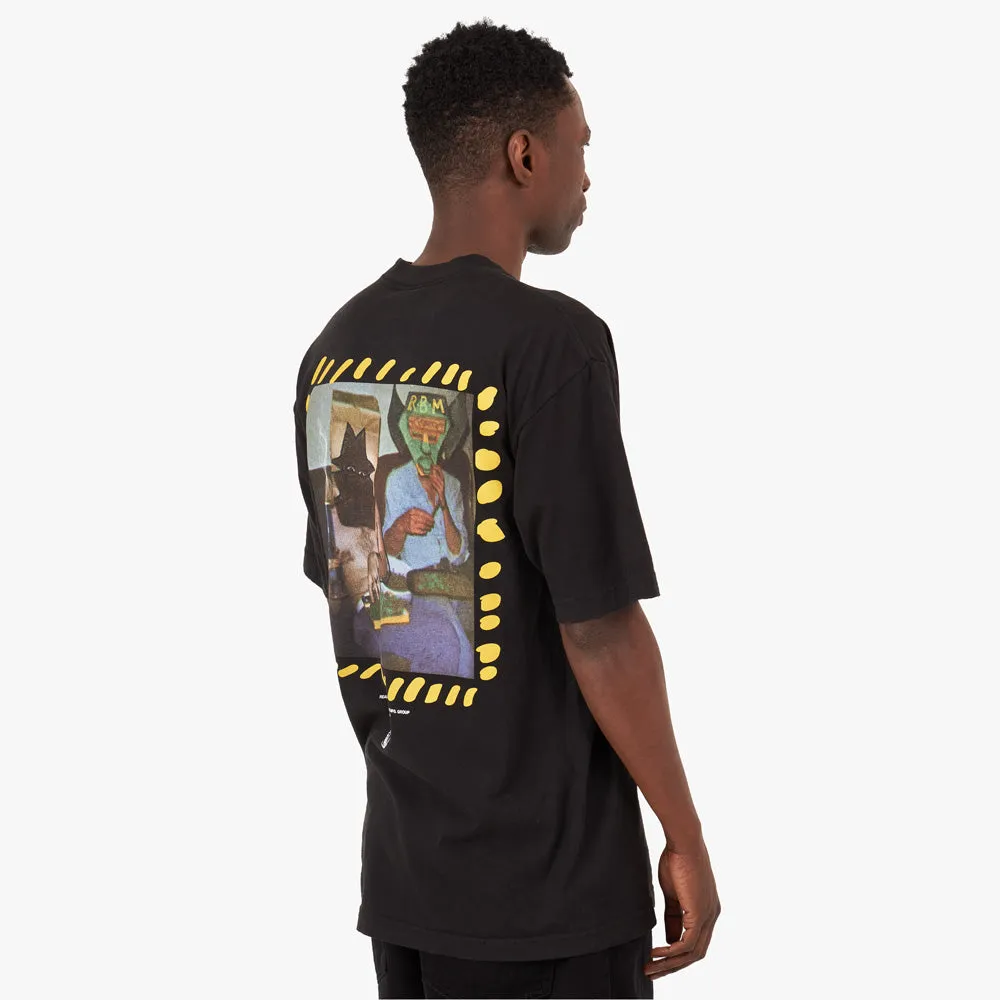 Real Bad Man Maskierte Männer T-Shirt / Schwarz