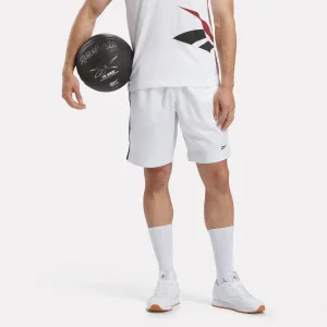 Reebok Bekleidung Herren Basketball Satin und Mesh Shorts