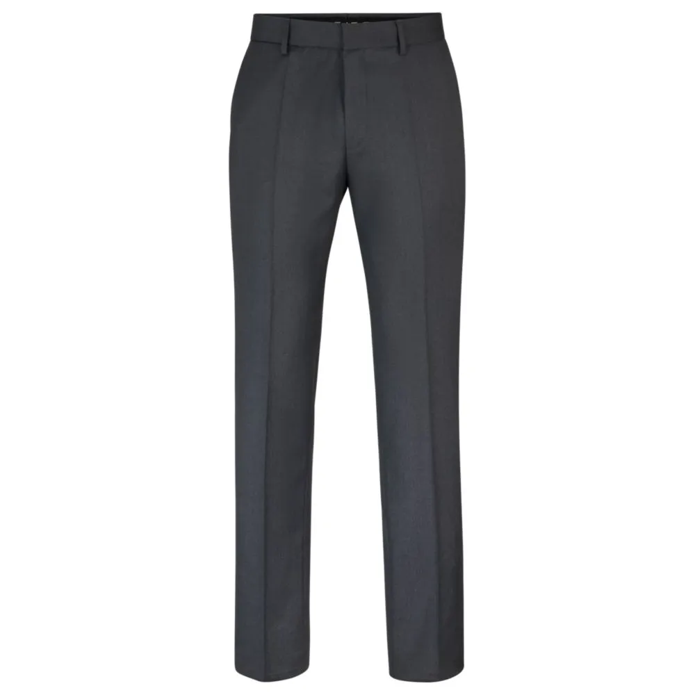 Regular-fit Hose aus Wollserge