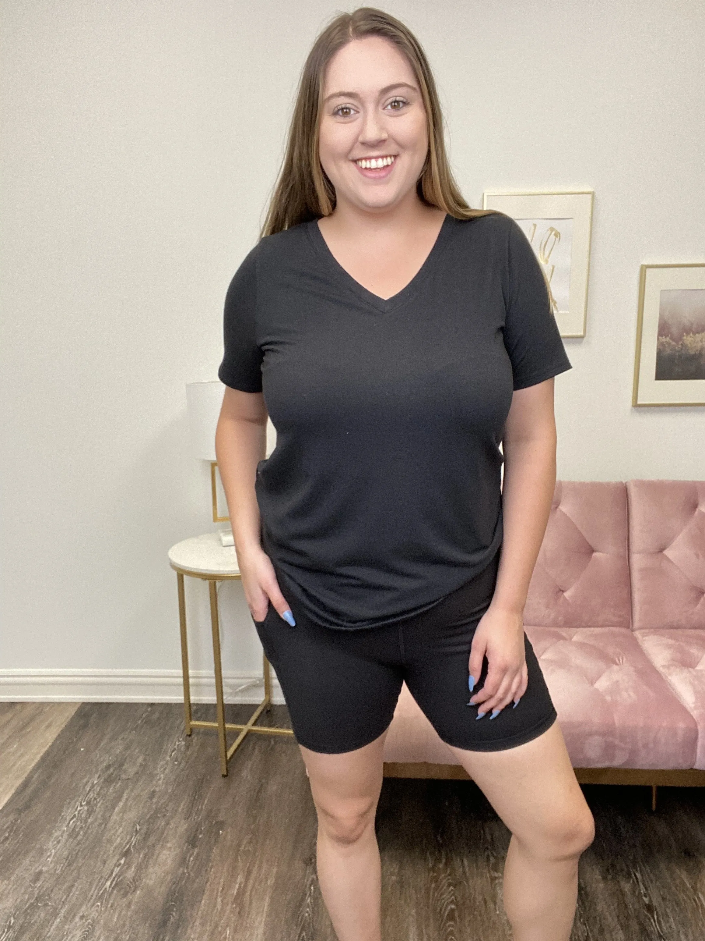 Run Forrest Run Damen-Hochtaillierte Shorts