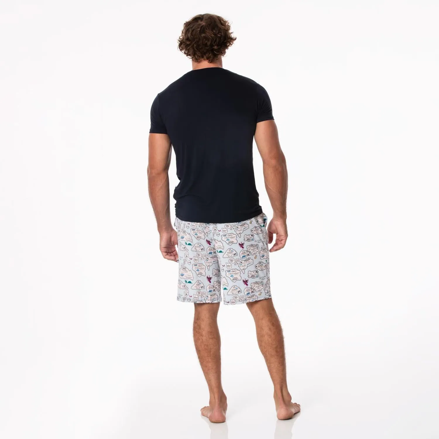 Kurzarm-Pyjama-Set In Dew Piratenkarte