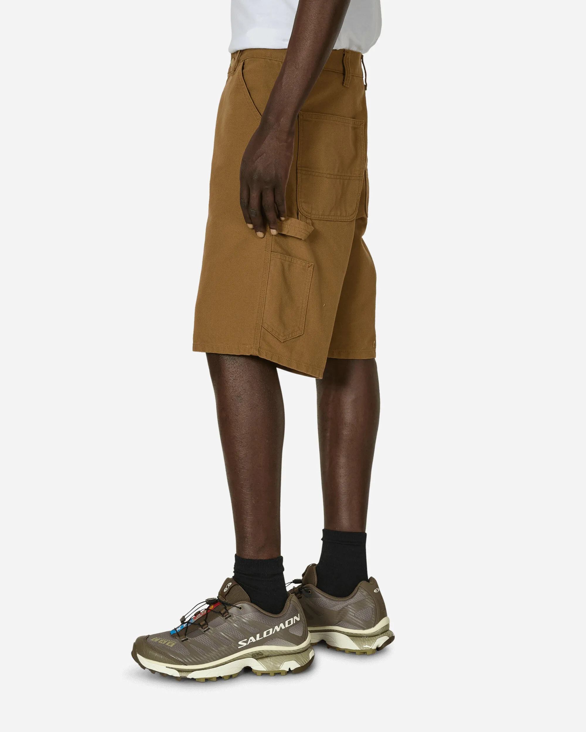 Single Knee Shorts Hamilton Brown (Gewaschen)