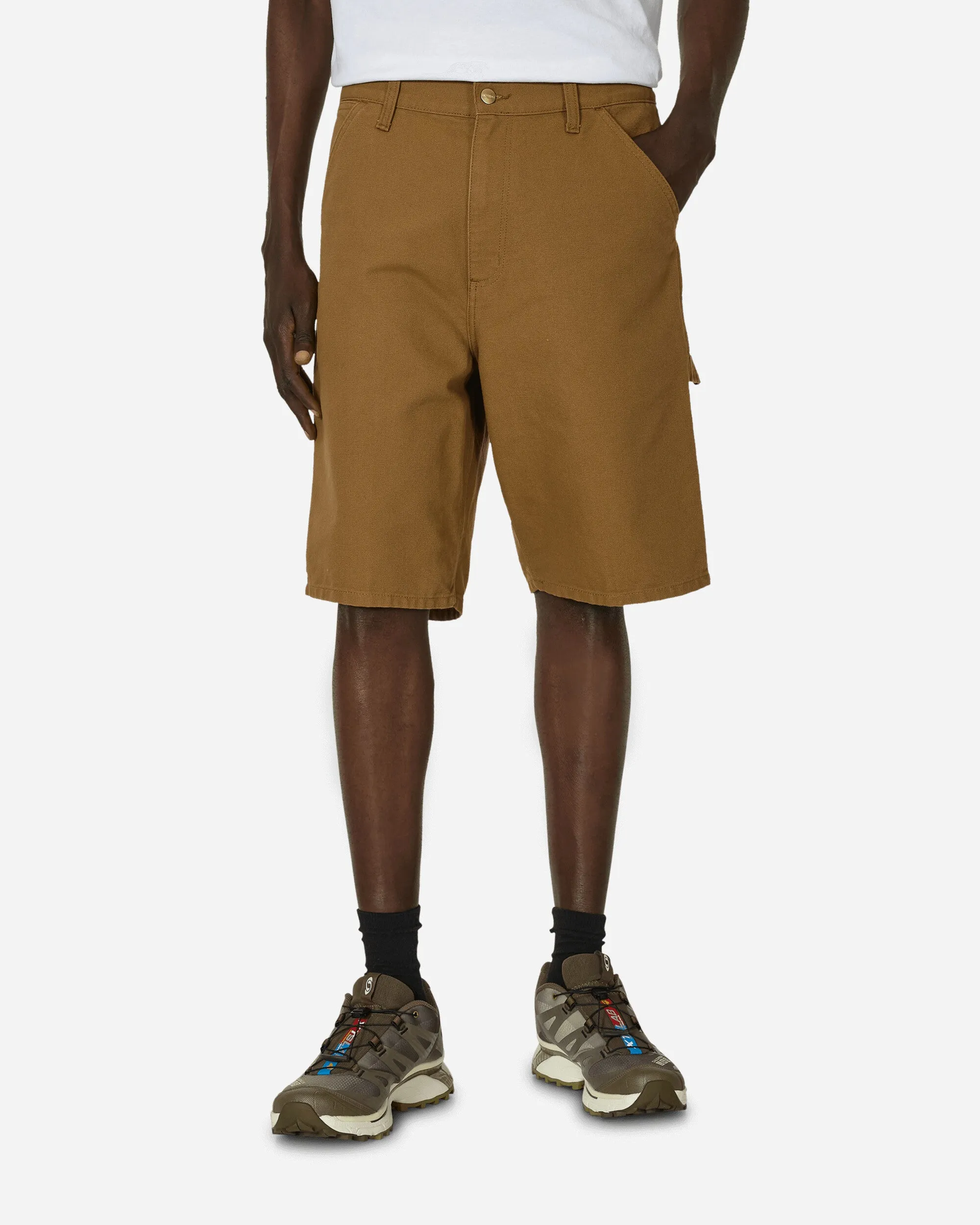Single Knee Shorts Hamilton Brown (Gewaschen)