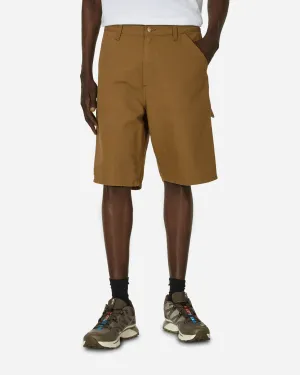 Single Knee Shorts Hamilton Brown (Gewaschen)