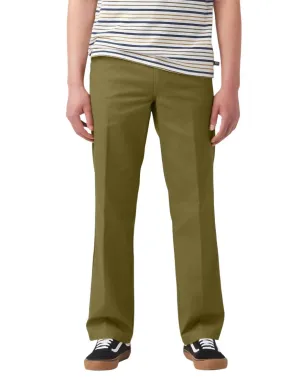 Skateboarding Regular Fit Twill Hose In Grünmoos