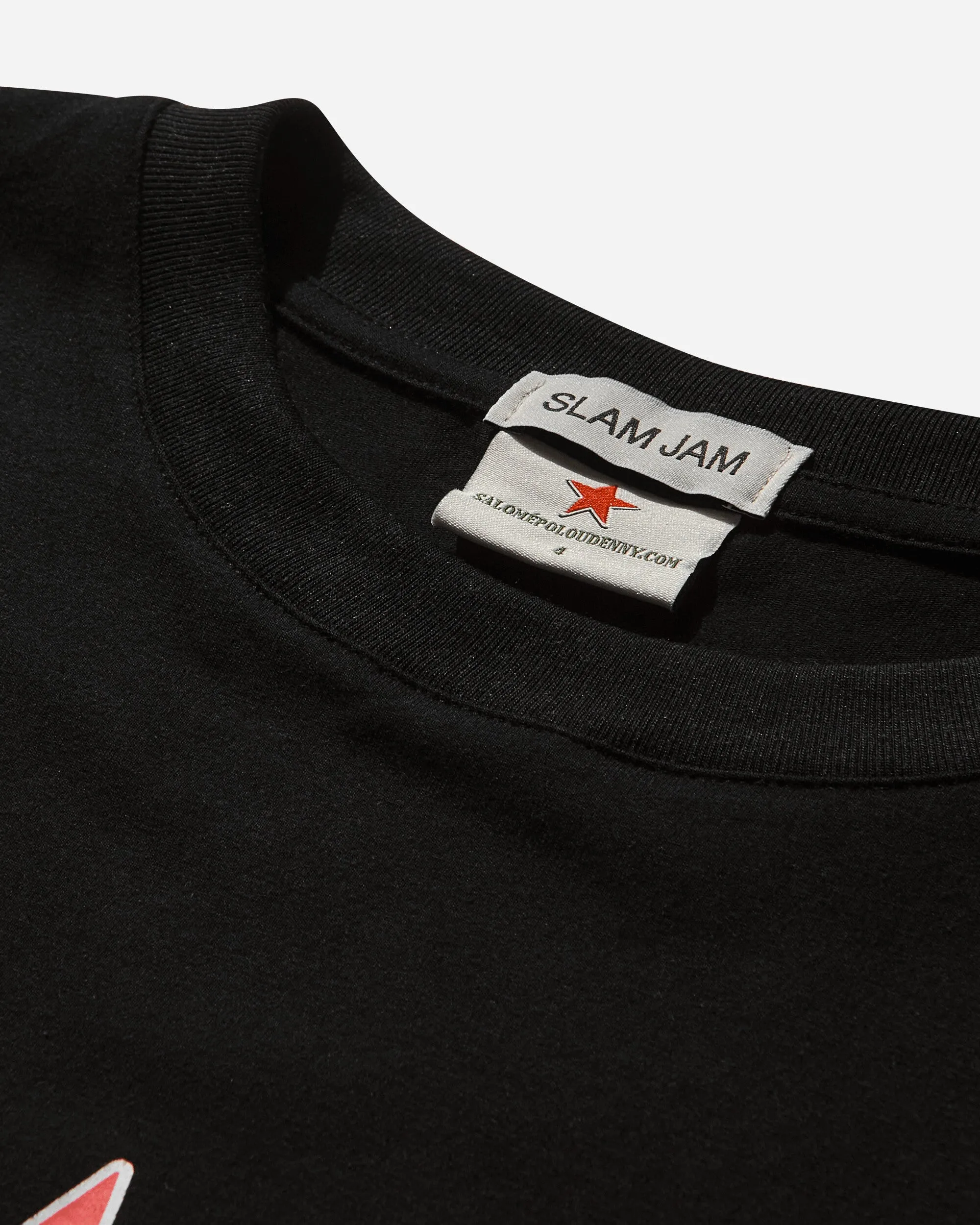 Slam Jam Masturbate T-Shirt Schwarz