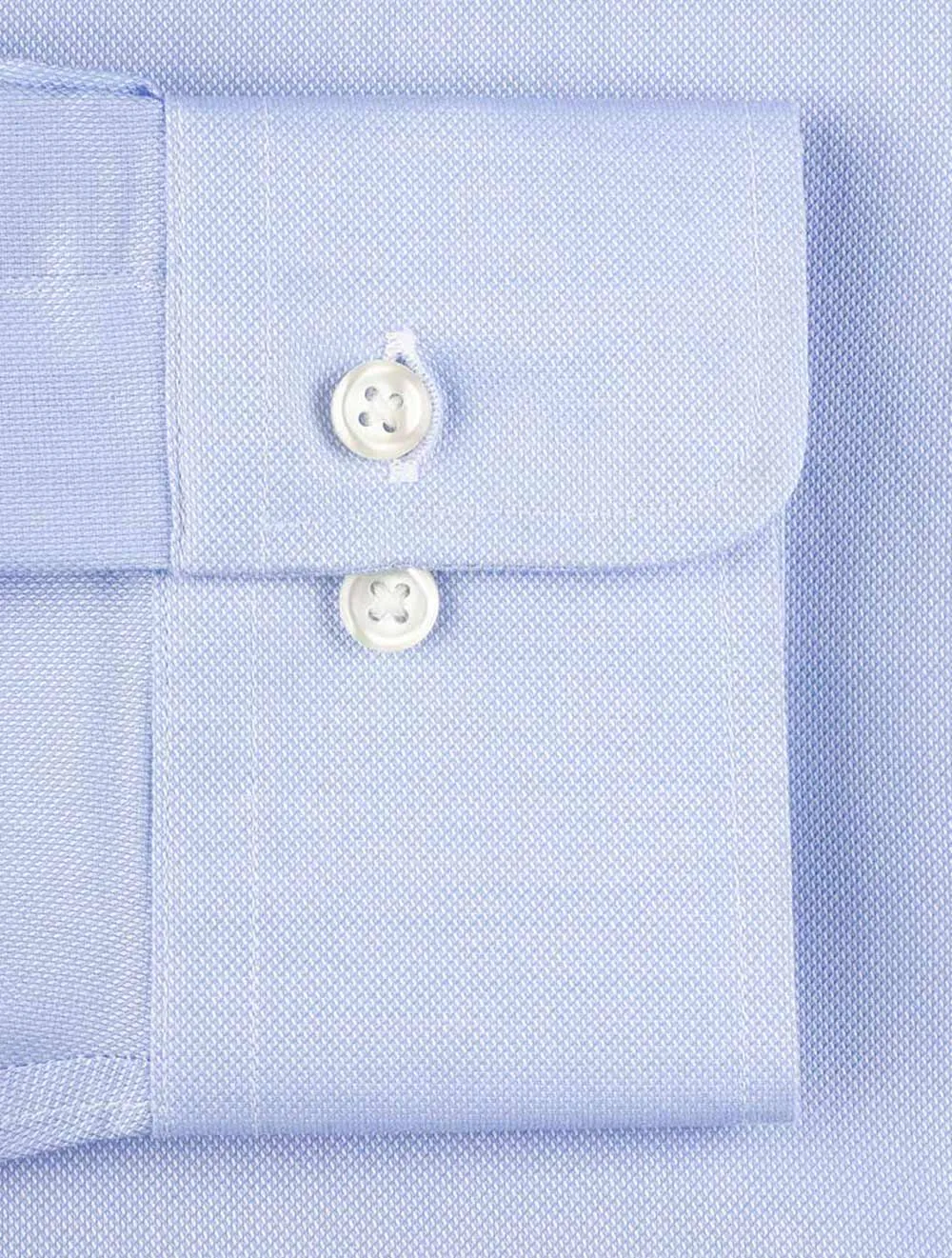 Schlankes Einfaches Hemd Blau