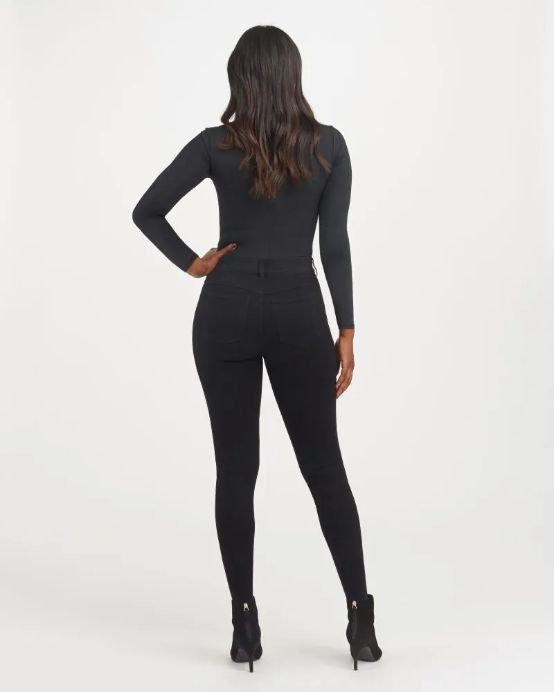 SPANX Skinny Jeans für die Knöchel - Rein Schwarz - Endverkauf 20% Rabatt im Warenkorb