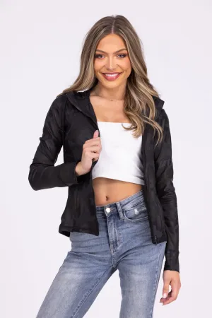 Spicy Camo Damen Hoodie mit Reißverschluss im edgy Look *Endgültiger Verkauf*