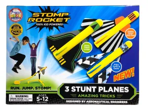 Stomp Rocket Stunt Flugzeuge