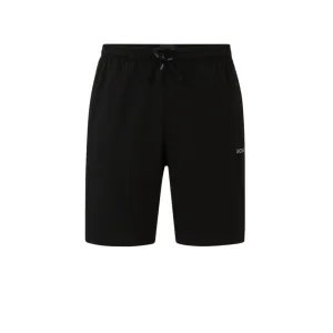 Stretch-Baumwoll-Shorts mit regulärer Passform und Logo-Detail