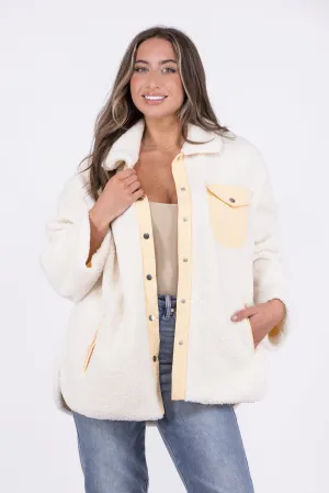Atemberaubende Neuheit Damen Reversible Sherpa Jacke