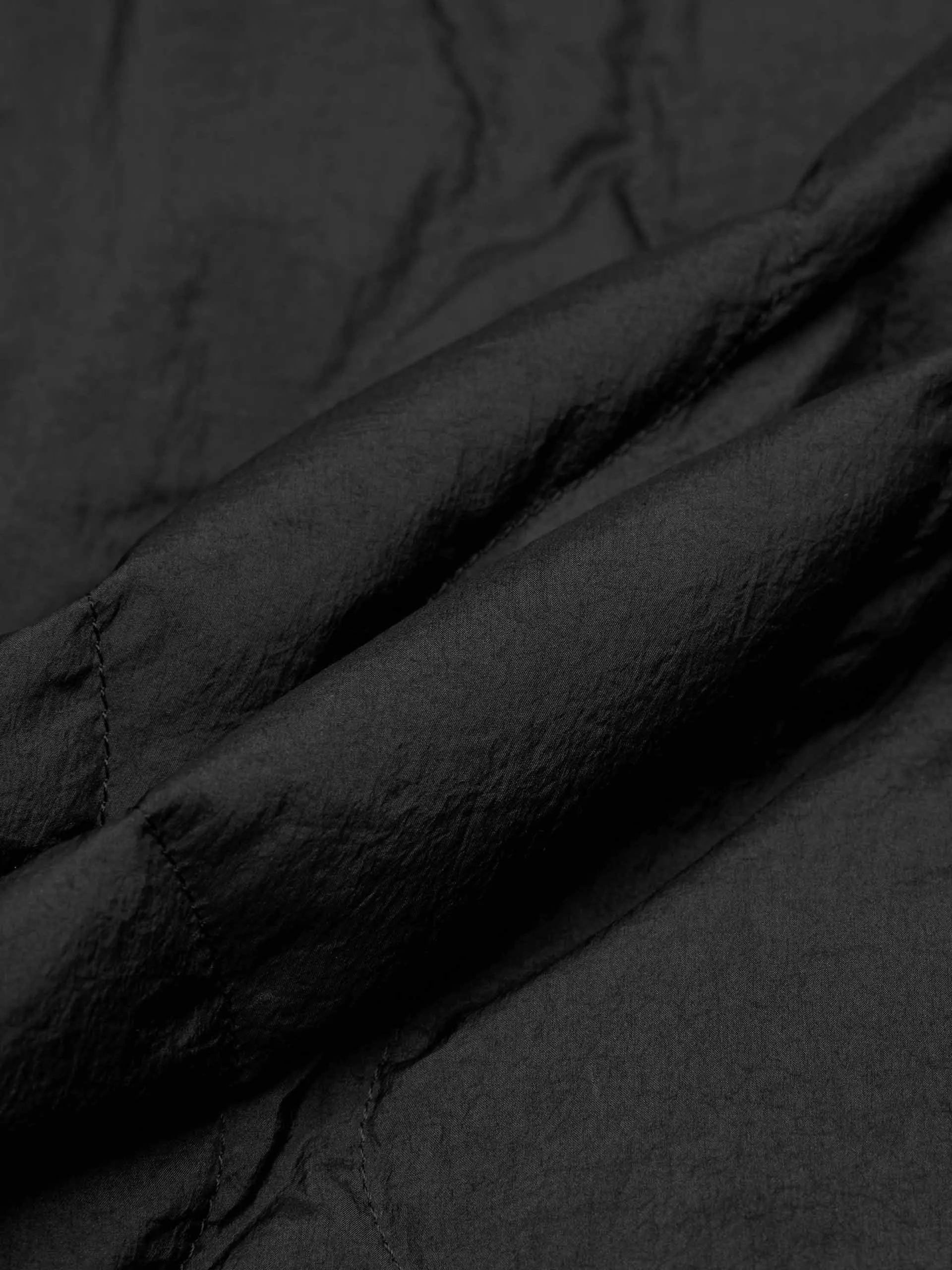 Tie Hem Steppdaunenjacke