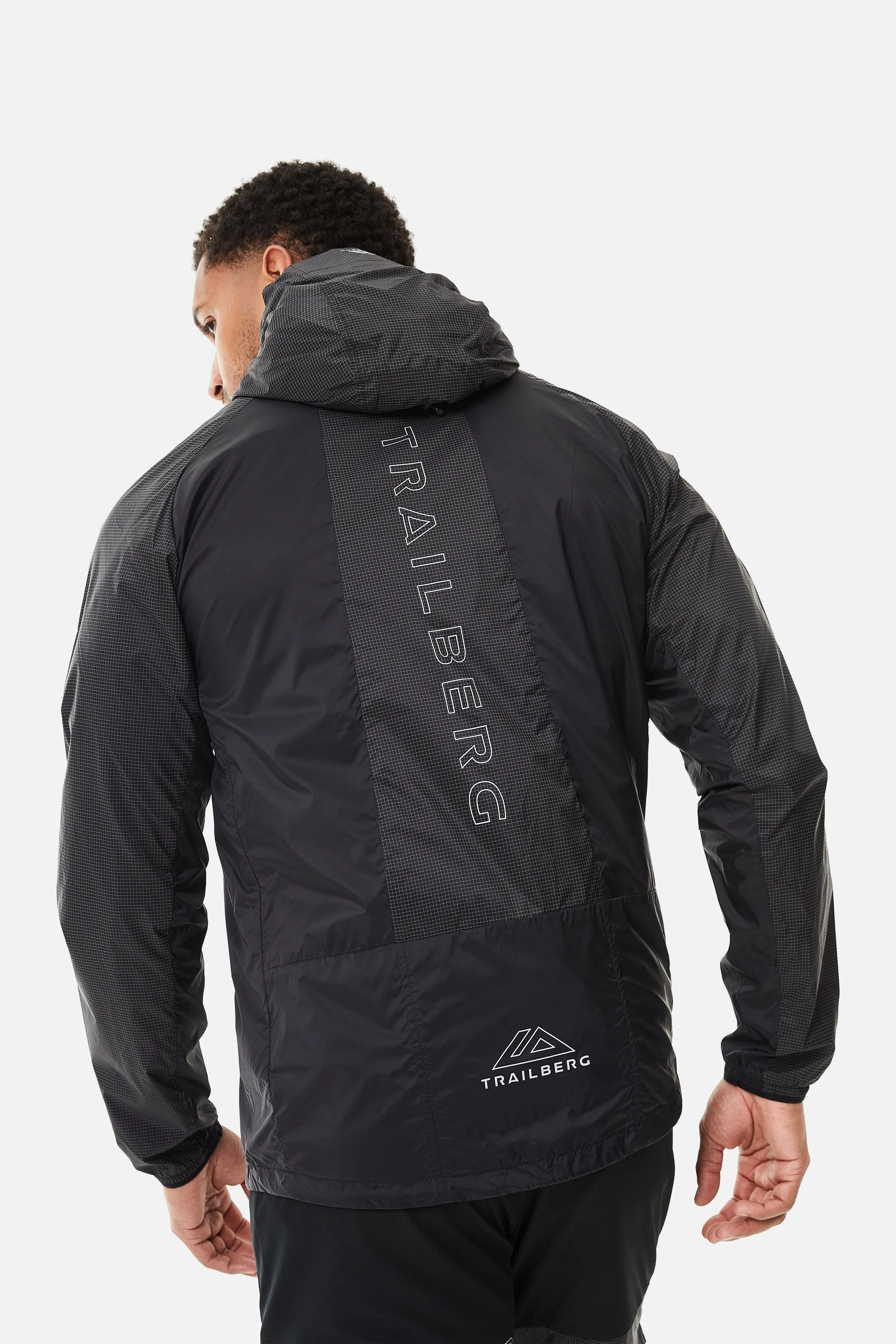 Trailberg Rapid Grid Windbreaker - Schwarz