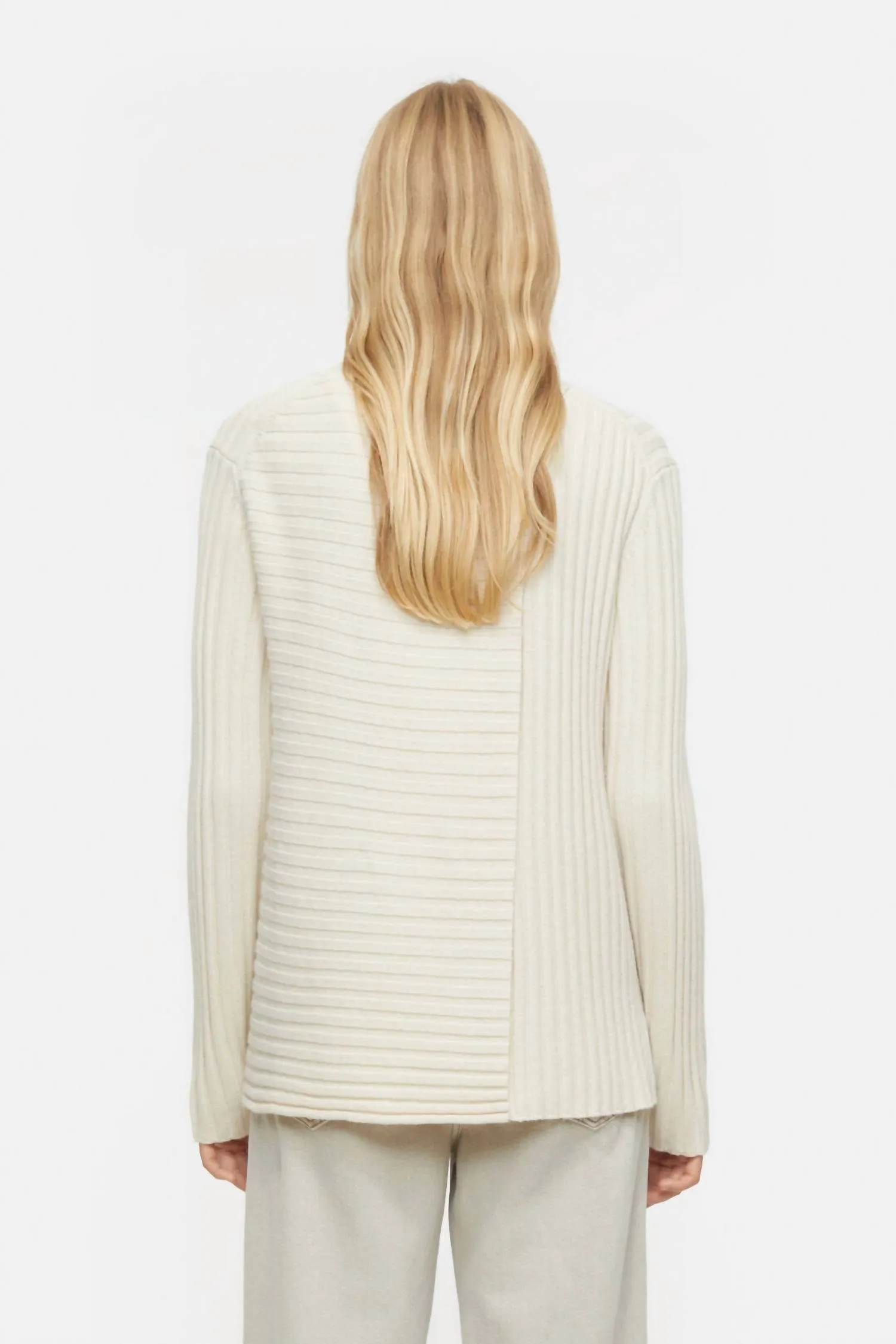Turtleneck-Pullover aus Shetlandwolle