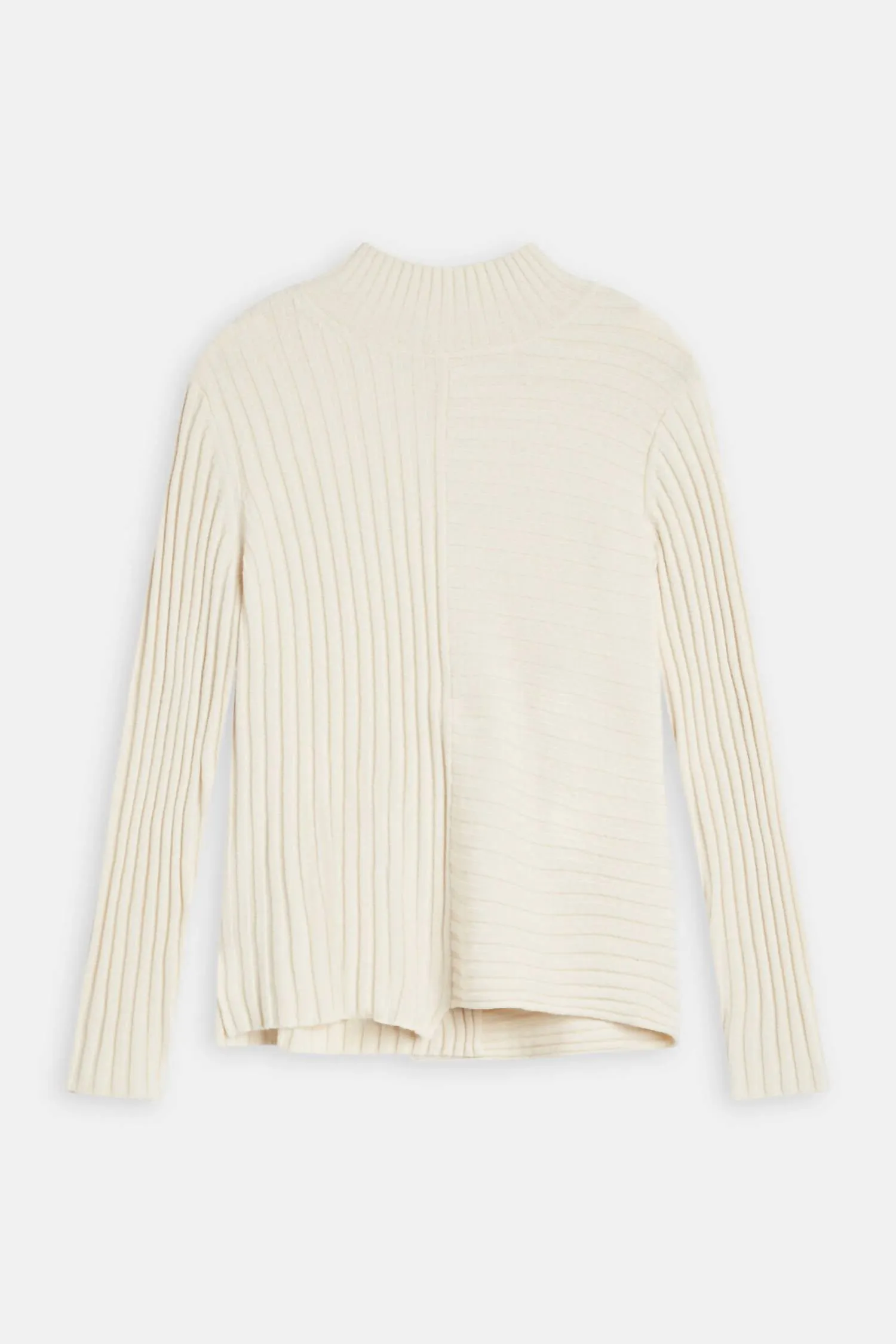Turtleneck-Pullover aus Shetlandwolle