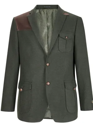 Tweed Jacke mit Jagd-Ellbogenflicken