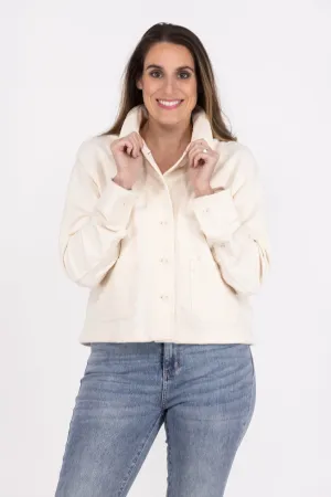 Einzigartiger Eindruck Damen-Knopfjacke