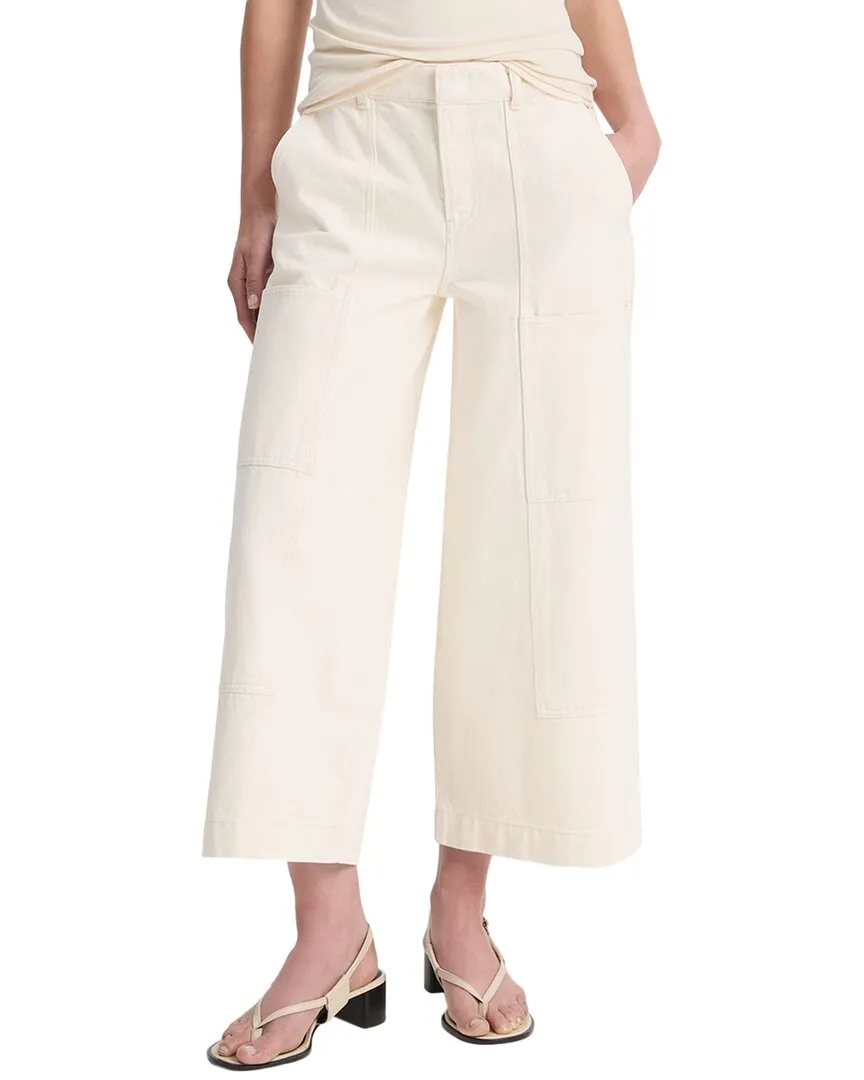 Vince Mid Rise Utility Crop Weite Hose
