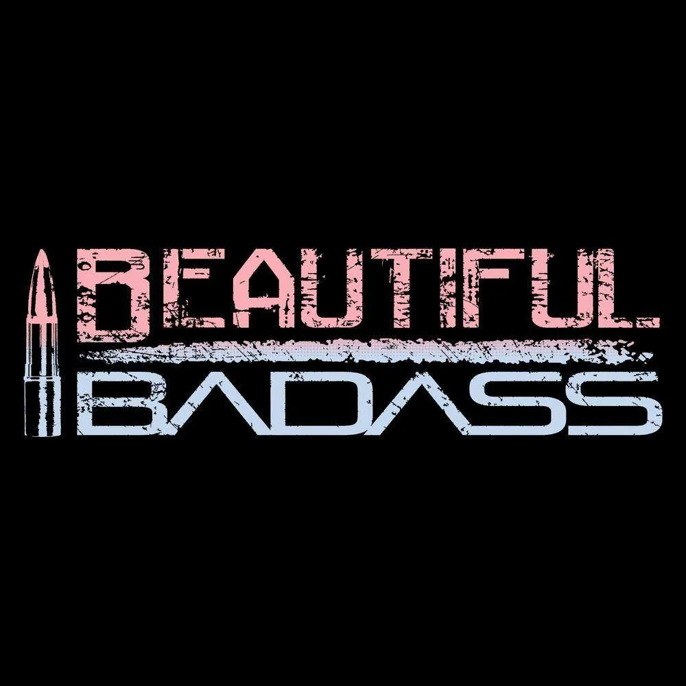 Frauen Schönes Badass Ombre T-Shirt - Schwarz